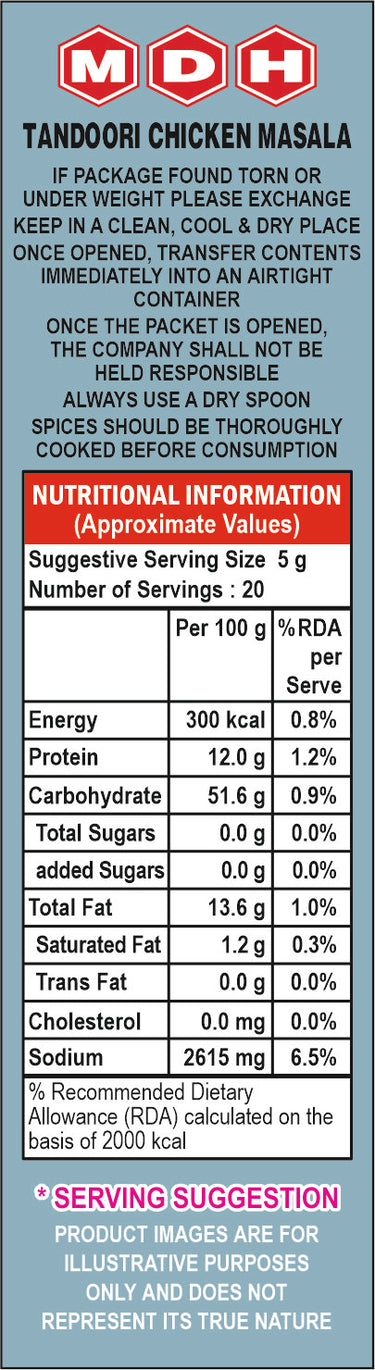 MDH-Tandoori Chicken Masala-100g